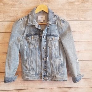 old navy distressed jean jacket